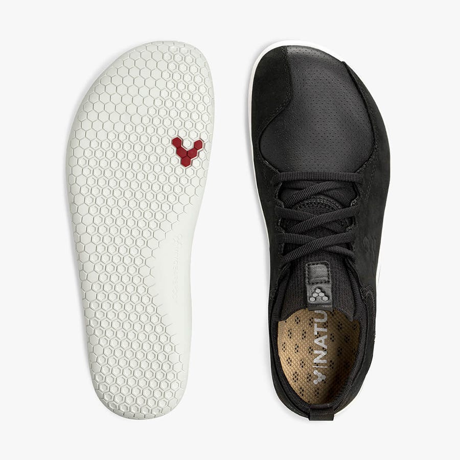 Vivobarefoot Primus Knit Lux Trailsko Dame Sort | Danmark 0155NWYB